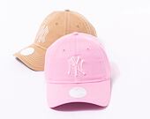Dámská kšiltovka New Era 9TWENTY MLB Washed New York Yankees Fondant Pink / White