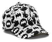 Dětská kšiltovka New Era 9FORTY Kids Superhero All Over Print Batman White