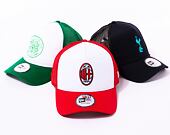 Kšiltovka New Era 9FORTY A-Frame Trucker Core AC Milan White / Scarlet White / Scarlet