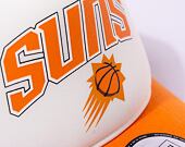 Kšiltovka New Era 9FORTY A-Frame Trucker NBA Retro Phoenix Suns Orange Popsicle / New Orchid