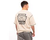 Triko New Era MLB World Series Oversized Tee Oakland Athletics Off White / Dark Green