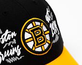 Kšiltovka Adam Wave Custom NHL Boston Bruins MVP B Black/Yellow - "Art Pieces"