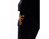 Tepláky New Era Script Cargo Joggers - Black / Metallic Gold