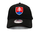 Kšiltovka New Era 9FORTY National Team - Slovakia Black