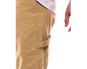 Kalhoty Karl Kani OG Washed Baggy Workwear Pants sand