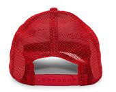 Dětská kšiltovka New Era 9FORTY Kids A-Frame Trucker Oval Red / White