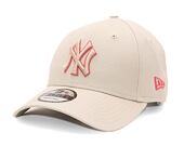 Kšiltovka New Era 9FORTY MLB Team Outline New York Yankees Stone / Lava Red