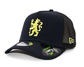Kšiltovka New Era 9FORTY A-Frame Trucker Seasonal Pop Chelsea FC Lion Crest Navy