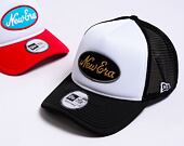 Kšiltovka New Era 9FORTY A-Frame Trucker Oval Black / White