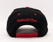 Kšiltovka Mitchell & Ness Overbite Pro Snapback Chicago Bulls Black