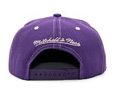 Kšiltovka Mitchell & Ness Contrast Natural Snapback Hwc Los Angeles Lakers Purple
