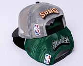 Kšiltovka New Era 9FORTY A-Frame Trucker NBA Boston Celtics - Black / Kelly Green