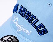 Kšiltovka New Era 9TWENTY MLB Wordmark Los Angeles Dodgers - Pastel Blue