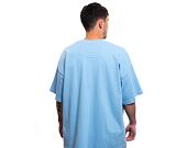 Triko Karl Kani Woven Signature Heavy Jersey Boxy Diner Tee light blue