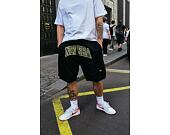 Kraťasy New Era Oversized Mesh Shorts - Black / Metallic Gold