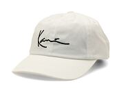 Kšiltovka Karl Kani Signature Essential Dad Cap white