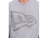 Triko New Era - Tech Flag Oversized Tee - Dolphin Grey