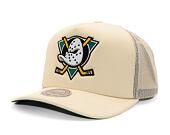 Kšiltovka Mitchell & Ness - NHL Evergreen Trucker Vntg - Anaheim Ducks - Off White