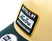 Kšiltovka New Era - Buffalo Patch Canvas 9FORTY Trucker - Vegas Gold / Dark Green