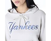 Dámská Mikina New Era - MLB Graphic Crop Hoodie - NY Yankees - Stone