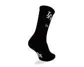 Ponožky New Era - MLB Icon Crew 1Pack - LA Dodgers - Black / White