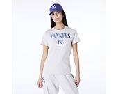 Dámské Triko New Era - MLB Graphic Tee - NY Yankees - Stone