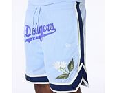 Kraťasy New Era - MLB Floral Mesh - LA Dodgers - Pastel Blue