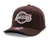 Kšiltovka Mitchell & Ness - Los Angeles Lakers - Fashion Classic Red - Brown