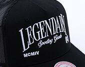 Kšiltovka Mitchell & Ness - Branded - Be Legendary Trucker - Black
