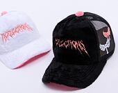 Kšiltovka Reflection Luxury Fuzzy Trucker - Black / Candy Pink