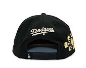 Kšiltovka New Era - MLB Floral 9FIFTY - LA Dodgers - Black / White