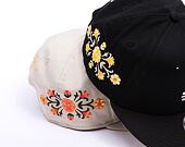Kšiltovka New Era - MLB Floral 9FIFTY - LA Dodgers - Black / White