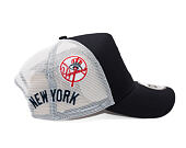 Kšiltovka New Era - MLB Mesh Patch 9FORTY Trucker - NY Yankees - Navy