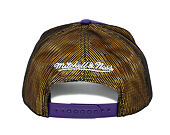 Kšiltovka Mitchell & Ness - NBA Tremor Trucker - LA Lakers - Purple