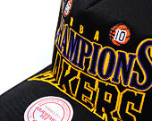 Kšiltovka Mitchell & Ness - NBA Big Champ Trucker - LA Lakers - Black