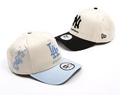 Kšiltovka New Era - MLB Mythical 9FORTY A-Frame - LA Dodgers - Ivory / Blue