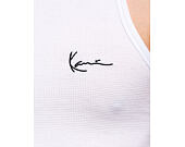 Nátělník Karl Kani - Chest Signature Essential Waffle Tanktop - White