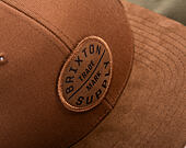 Kšiltovka Brixton - Oath Iii Snapback - Coffee/Coffee