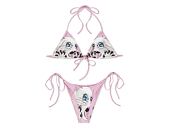 Plavky Rip N Dip - Metal Claw 2Pc Bikini Set Pink