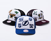 Kšiltovka Mitchell & Ness - Gridlock Trucker - Tampa Bay Lightning - White