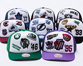 Kšiltovka Mitchell & Ness - Gridlock Trucker Hwc - Toronto Raptors - White