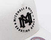 Kšiltovka Mitchell & Ness - Branded - Interlock Crest Pro Snapback - Cream