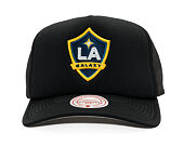 Kšiltovka Mitchell & Ness - Hidden Trucker - Los Angeles Galaxy - Black