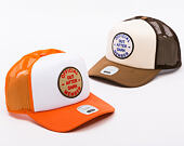 Kšiltovka Brixton - Out After Dark Np Hp Trucker H - Tangerine/Off White