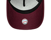 Dětská Kšiltovka New Era - MLB League Essential 9FORTY Trucker - LA Dodgers - Burgundy / White