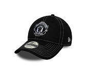 Kšiltovka New Era - Constrast Stitch 9TWENTY - Manchester United FC - Black