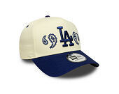 Kšiltovka New Era - MLB Paisley Bandana 9FORTY A-Frame - LA Dodgers - Cream / Dark Royal