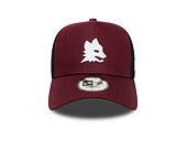 Kšiltovka New Era - Seasonal 9FORTY Trucker - AS Roma - Burgundy