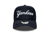 Kšiltovka New Era - MLB Foam Script 9FORTY Trucker - NY Yankees - Navy