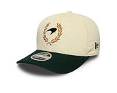 Kšiltovka New Era - F1 Seasonal Cord 9SEVENTY Stretch-Snap - McLaren Racing - Cream / Dark Green